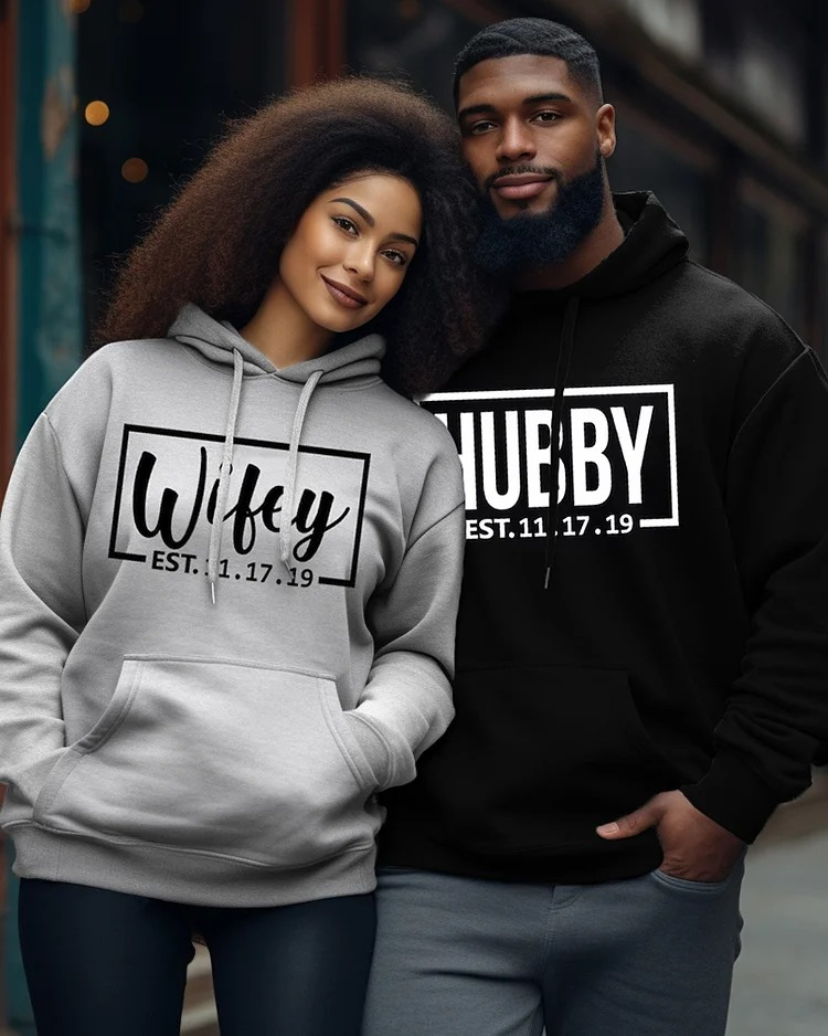 plus-size matching outfits for couples