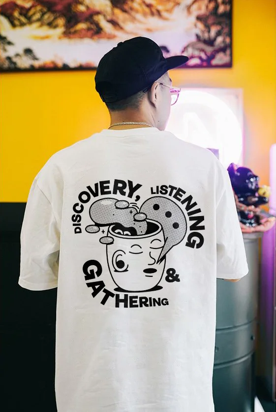 Discover Listening Gathering T-shirt