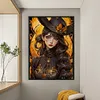 Cool Girl-11CT Stamped Cross Stitch 45*65cm/17.72*25.59in (Big Size)