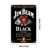 Jim Beam Black Whiskey - Metal Tin Signs(8*12Inch/12*16Inch) - Bar