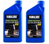 Yamaha Original OEM Yamalube LUB-10W30-FC-12 Marine 4M Mineral Based 4-Stroke Outboard Engine Oil Yamalube OEM - 2 Quarts