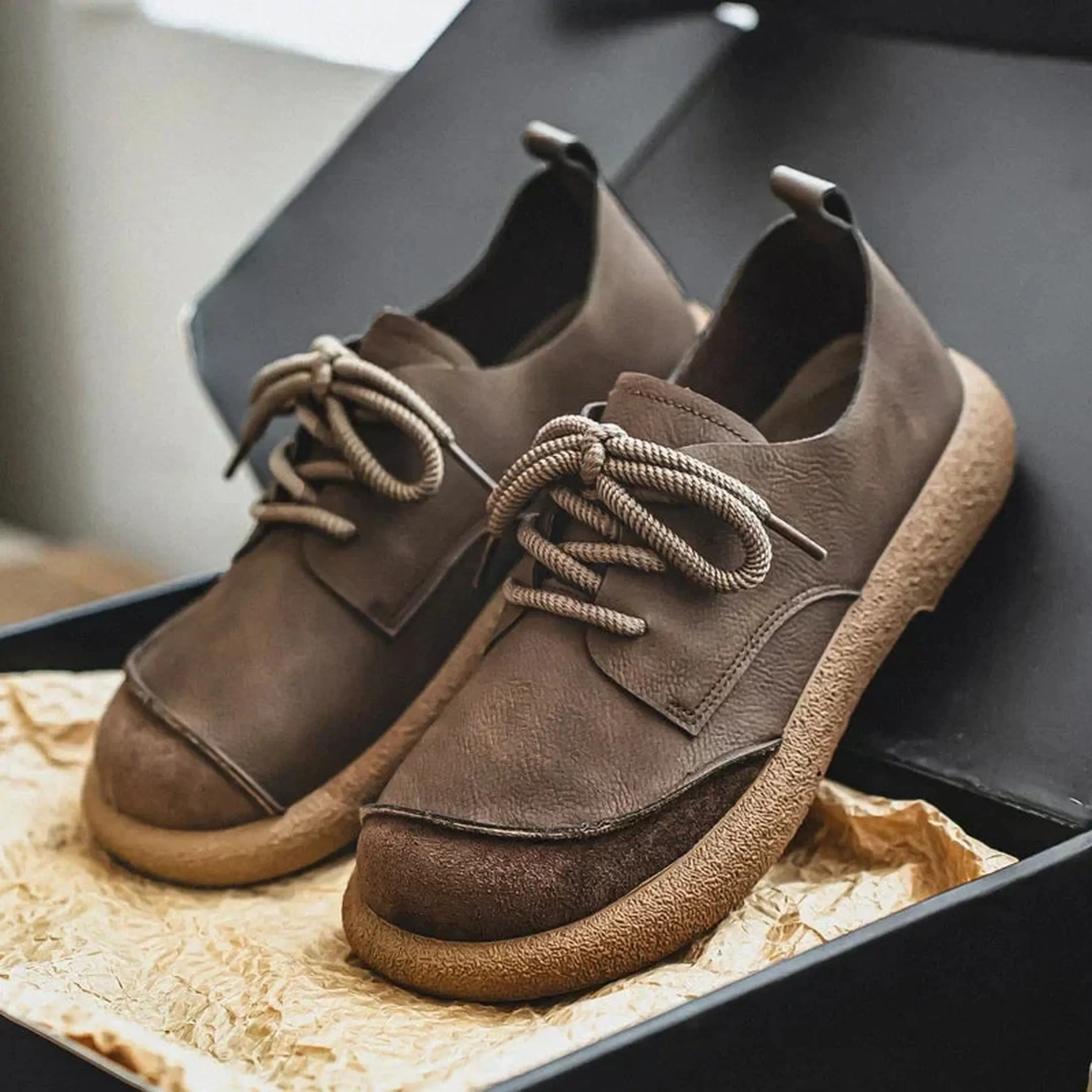 Men's Nomad Leather & Suede Sneakers &ndash; Lace-Up Trainers