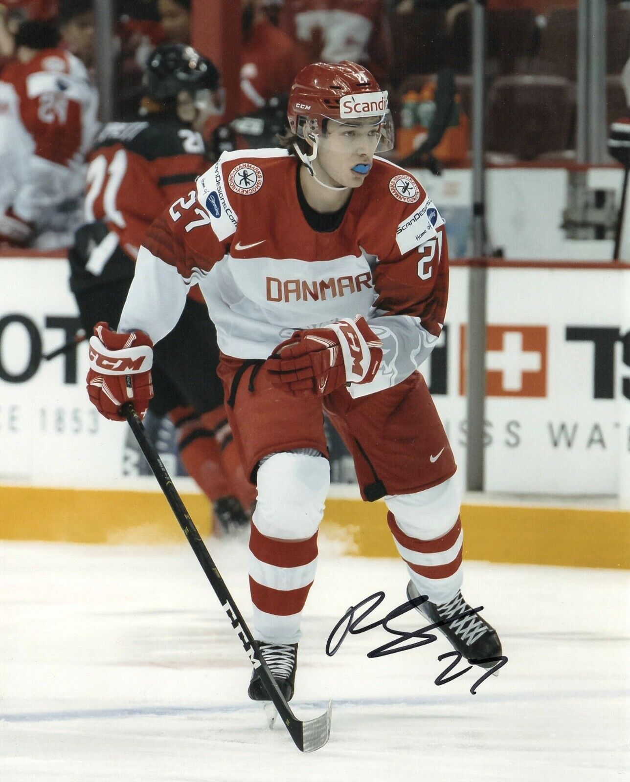 Denmark Phillip Schultz Signed Autographed 8x10 Photo Poster painting COA