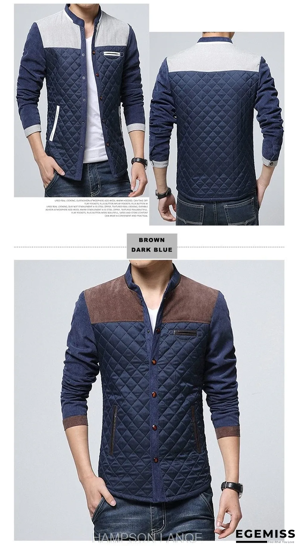 Men Casual College Jacket streetwear coat tracksuit baseball Jackets | EGEMISS
