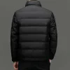 New multi-color stand collar fashionable and versatile 90 white duck down jacket