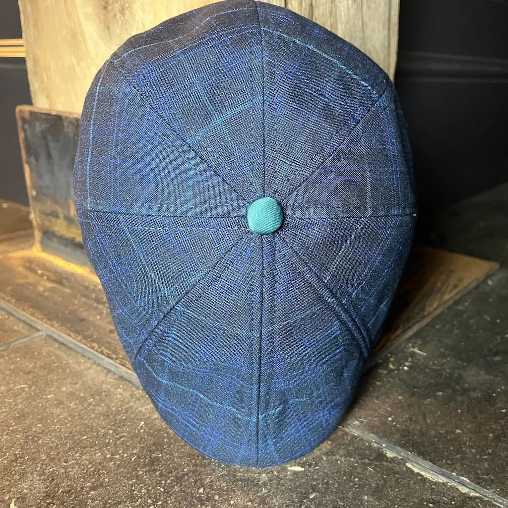 Hatsfashion-The Midnight Summer Peaky   Cap - Plaid