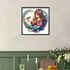 Diamond Painting-DIY Full Round Drill Girl(50x50cm)