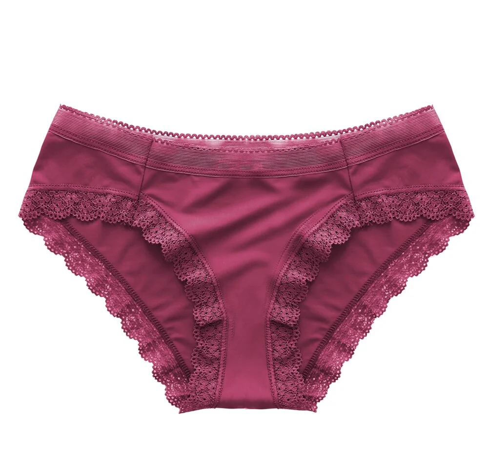 Sexy Women Underwear Ultra-thin Lace Floral Panties Low-waist Lingerie For Ladies Seamless Breathable Underpants Girls Briefs