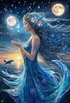 Luxury AB Velvet Diamond Painting Kit - Goddess