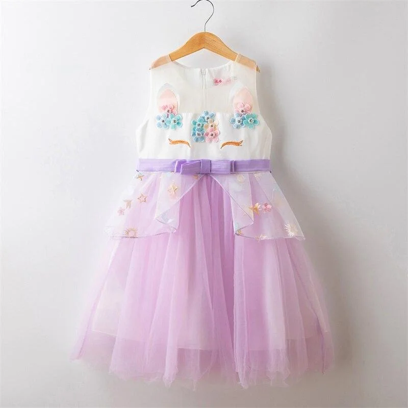 Girls Dress New Year Elegant Princess Dress Kids Dresses For Girl Costume Children Wedding Party Dress 4-10Yrs Vestido Infantil