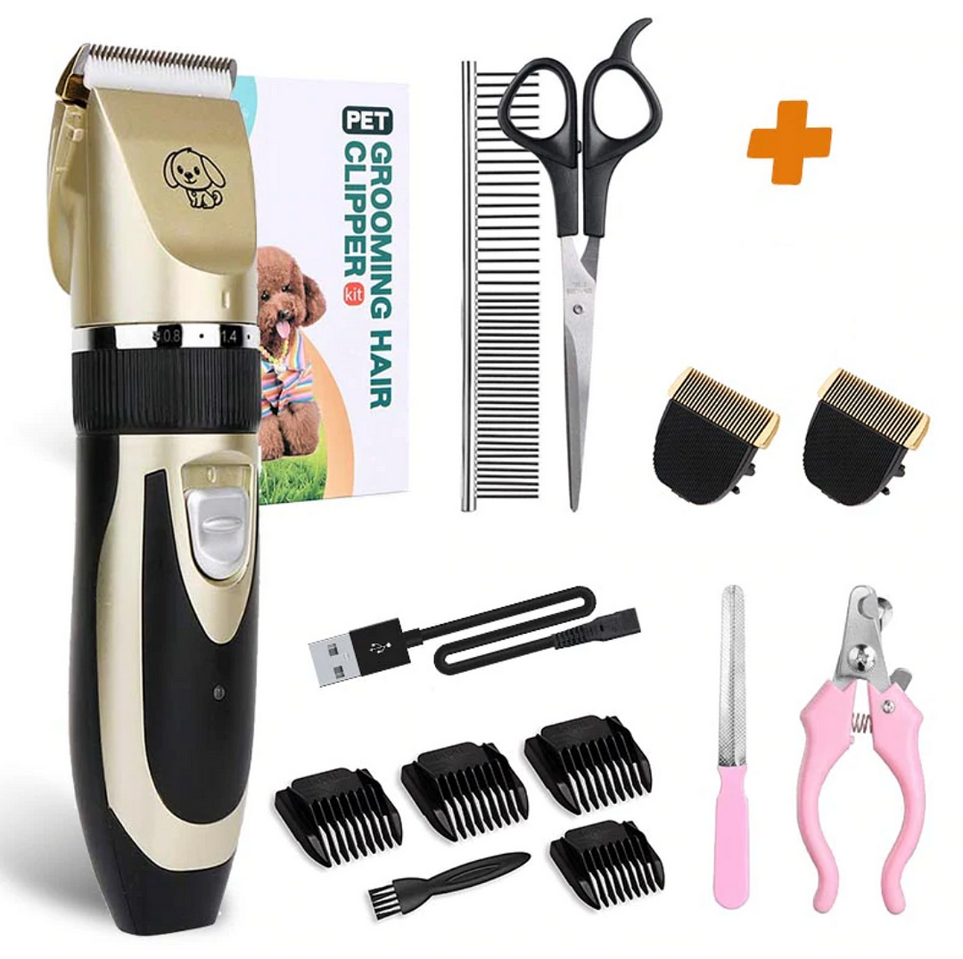 Low Noise Pet Grooming Clipper - vzzhome