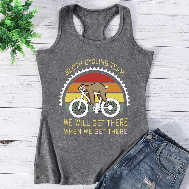 Sloth Cycling Team Vest Top-Annaletters