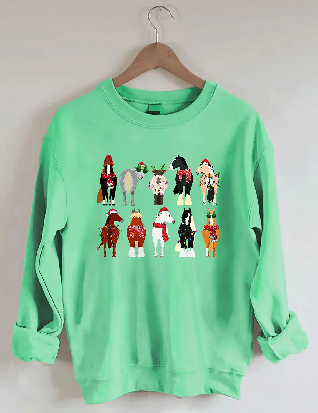 Horse Lover Christmas Sweatshirt