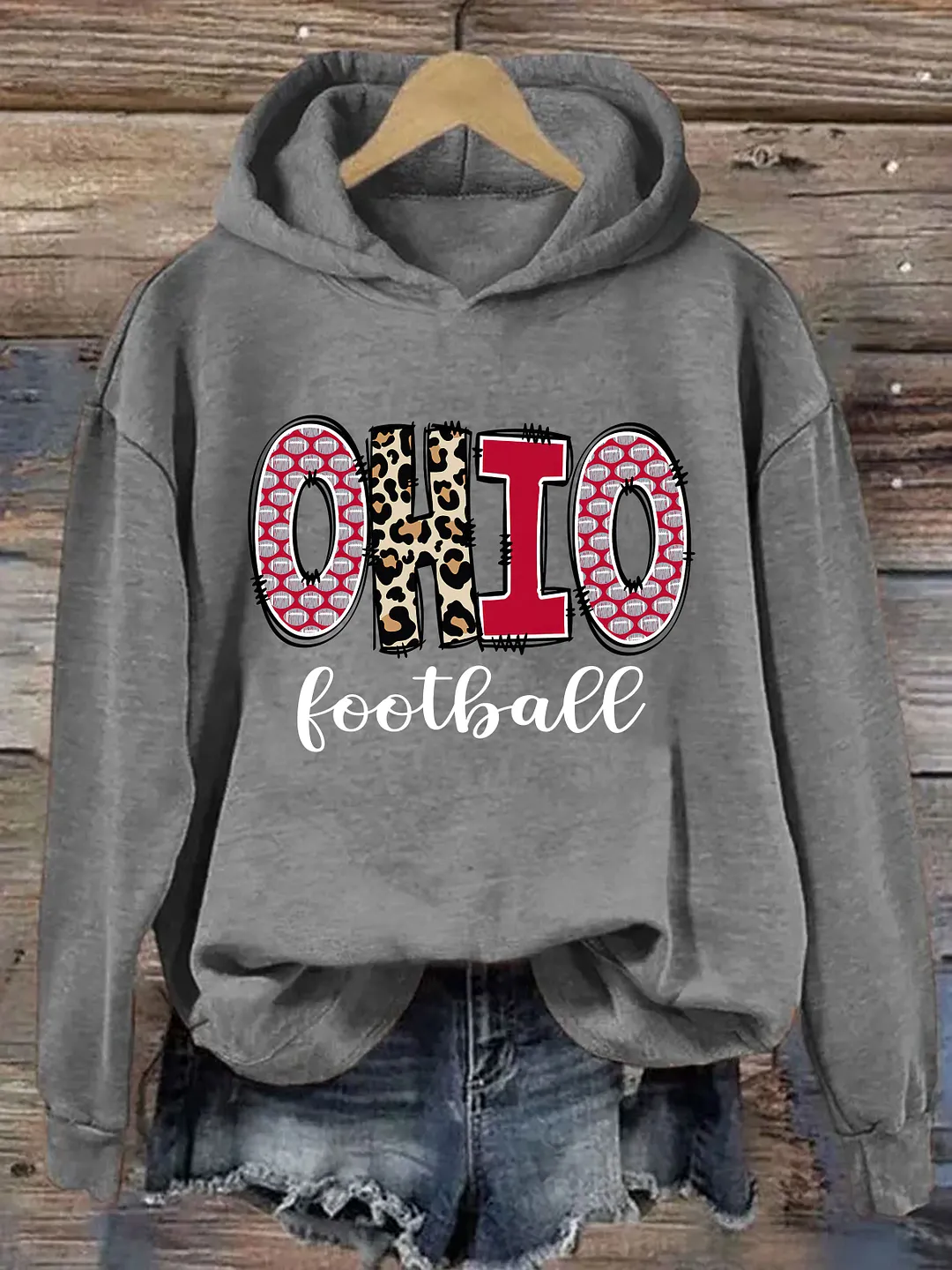 Ohio Leopard Football Hoodie