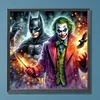 Batman Clown-Full Round Diamond Painting 50*50CM