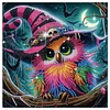 Diamond Painting-DIY Crystal Rhinestone Halloween Owl