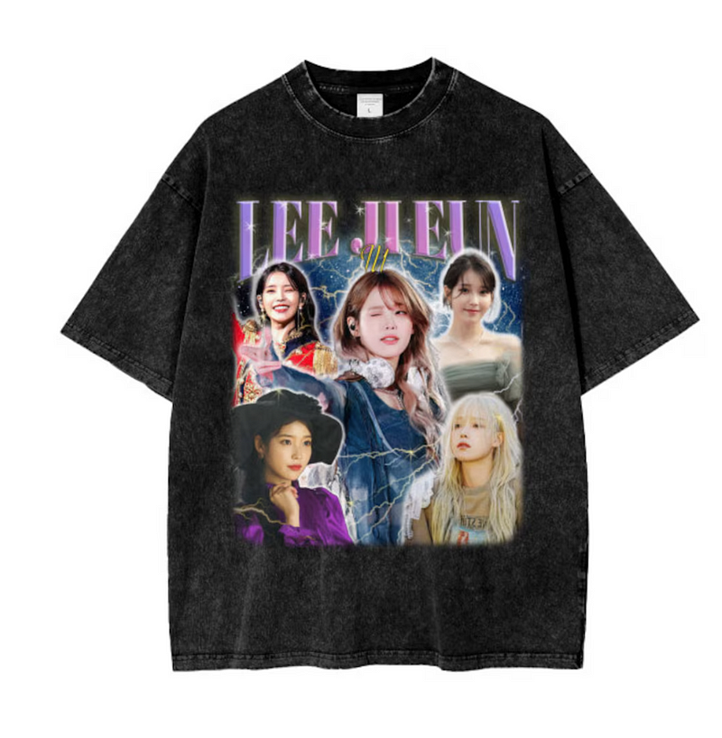 IU Eight riding dragon T-Shirt