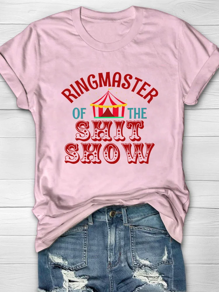Eagerlys Ringmaster Of The Show T-shirt Eagerlys