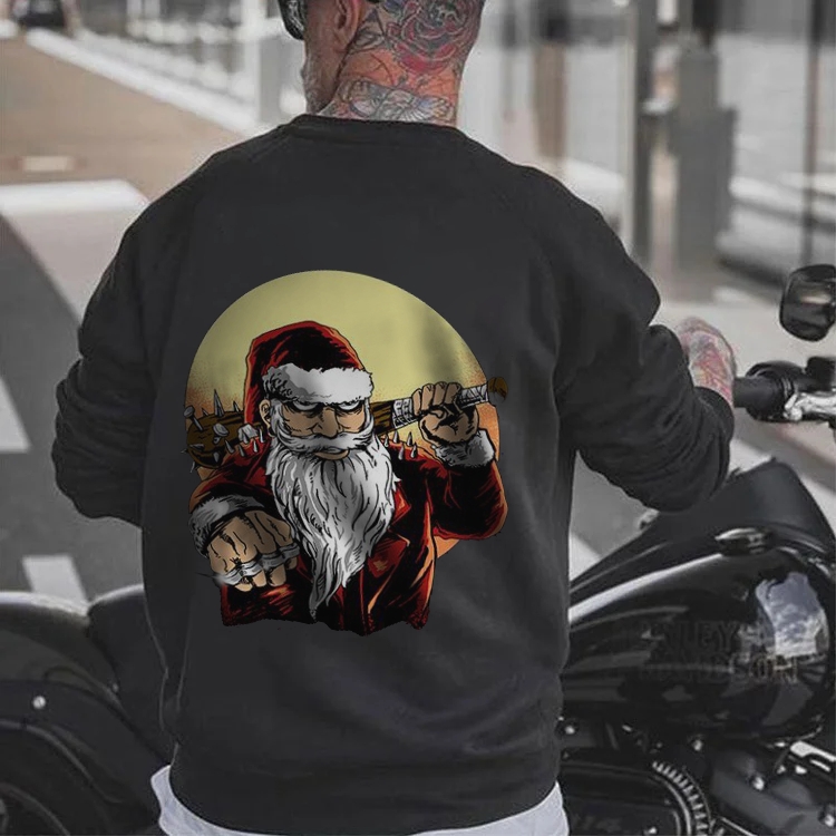 Christmas villain Christmas Theme Hoodie Christmas Winter Warm Sweatshirt