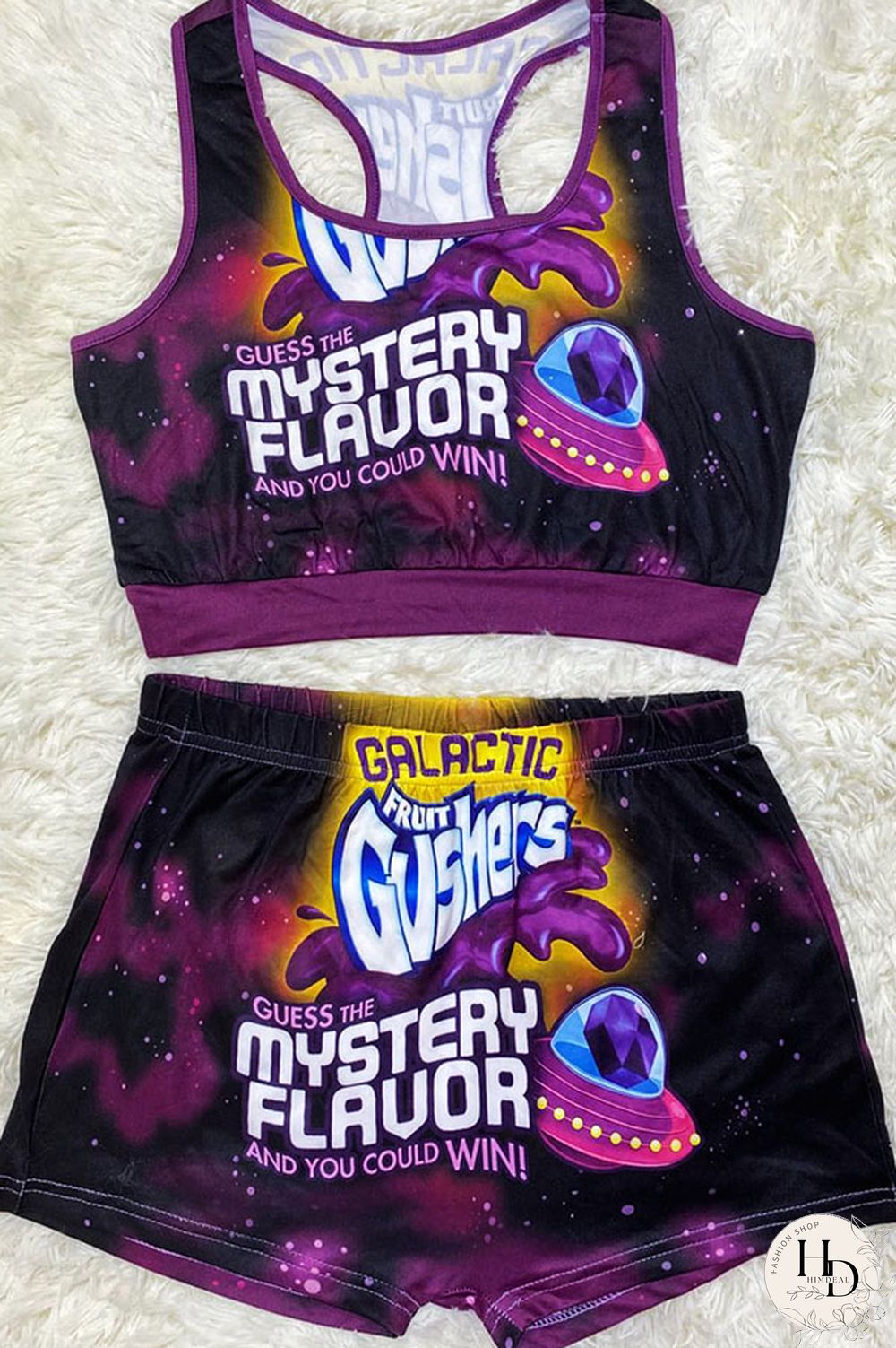 Pink Sexy Europe and America Print Solid Straight Sleeveless Two Pieces