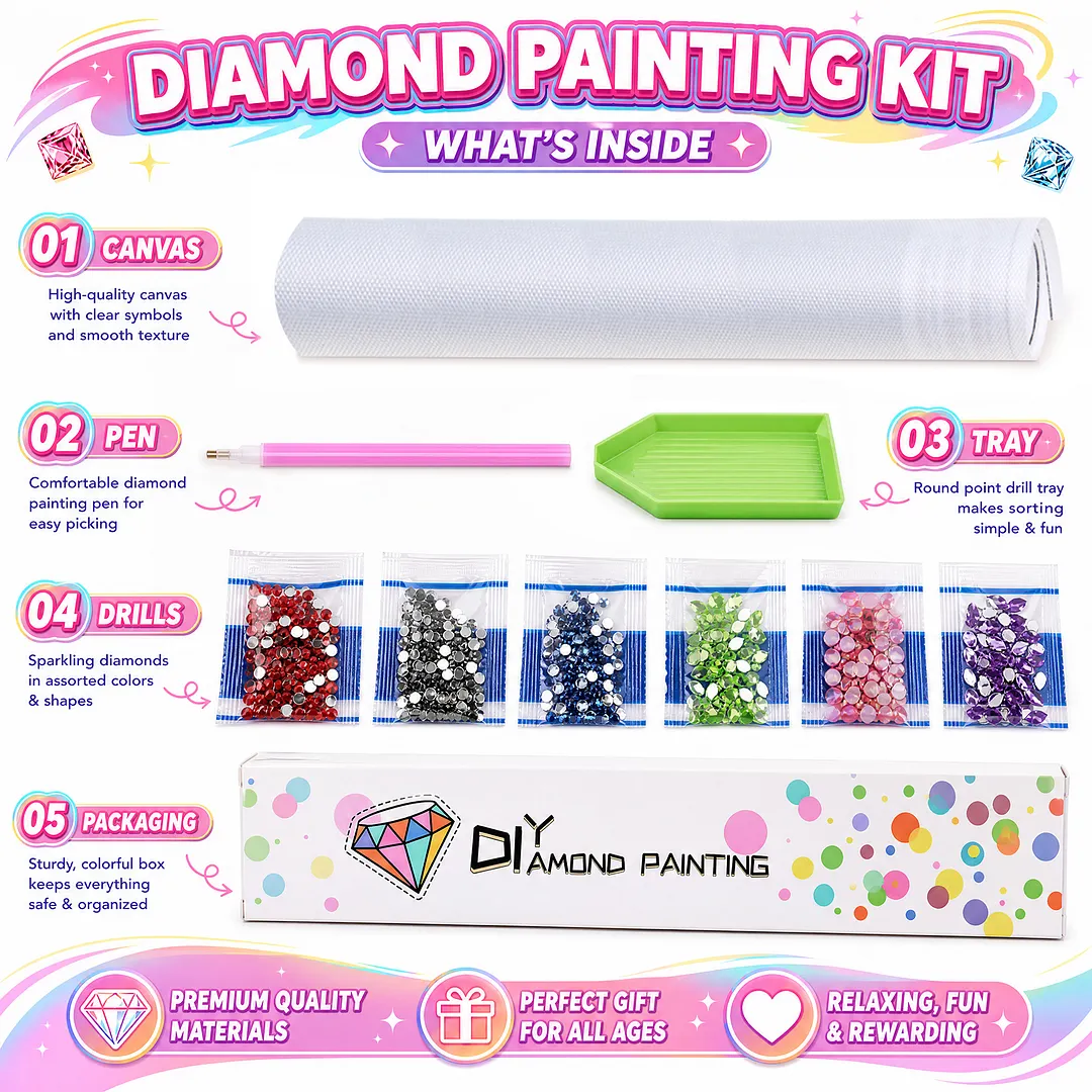 Pearl Afro Black Silhouette Special Shaped 5D DIY Partial Drill Diamond Art Kit 30x30cm Diamonds Dots Gem Art Kits for Adults Home Decor
