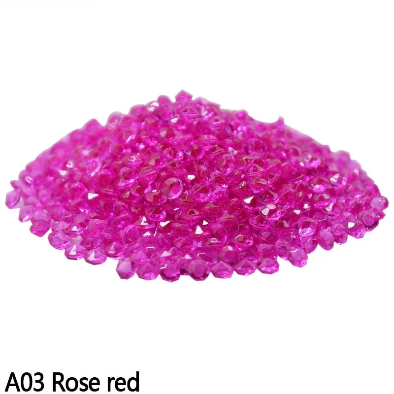 Wedding Decoration 1000PCS 4.5mm Crafts Crystal Confetti Table Scatters Clear Crystals Centerpiece Events Party Festive Supplies