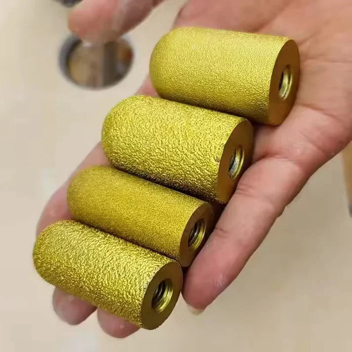 🚀🚀Diamond-brazed finger grinding wheels (4 pieces)