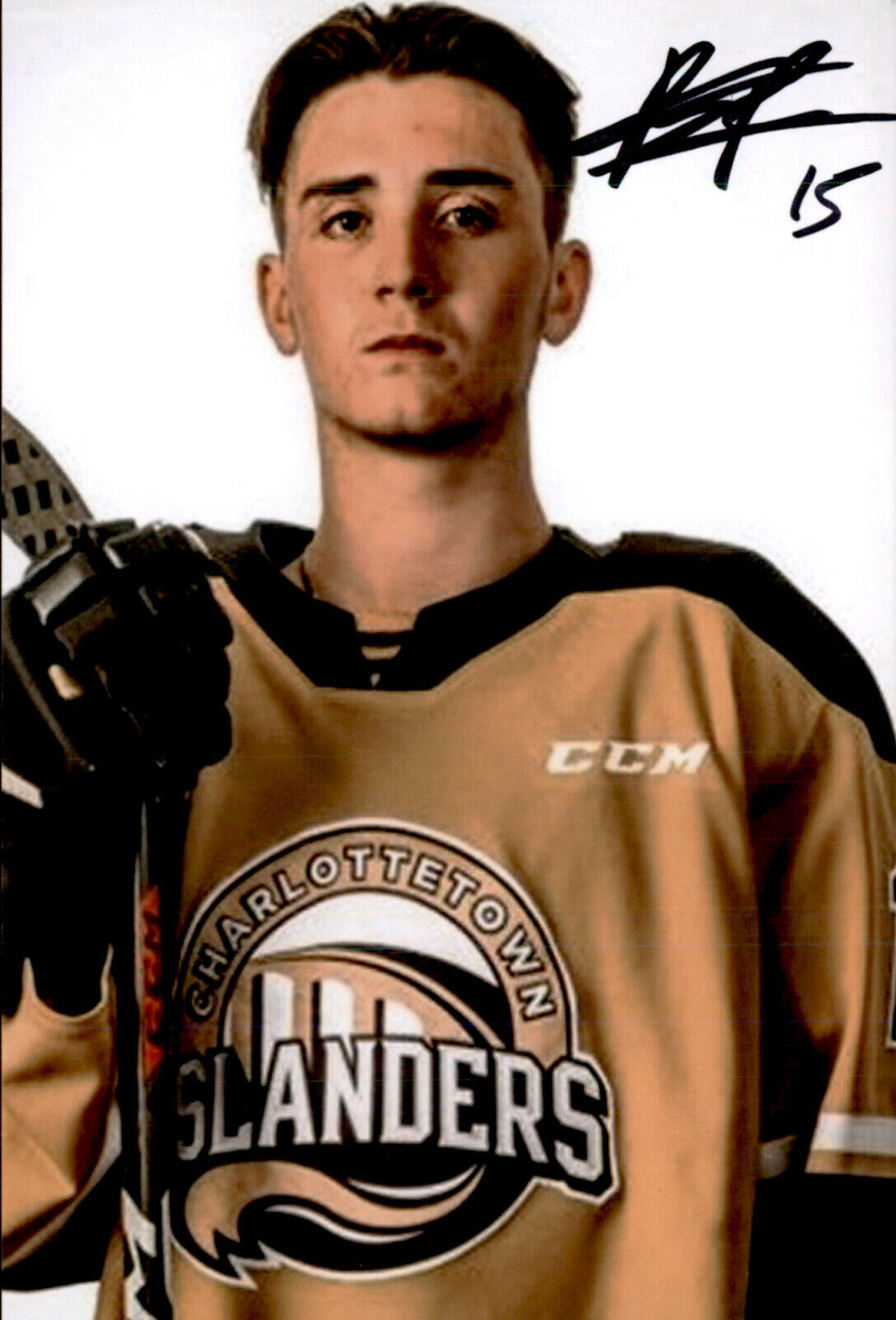 Ben Boyd SIGNED autographed 4x6 Photo Poster painting CHARLOTTETOWN / COLUMBUS BLUE JACKETS