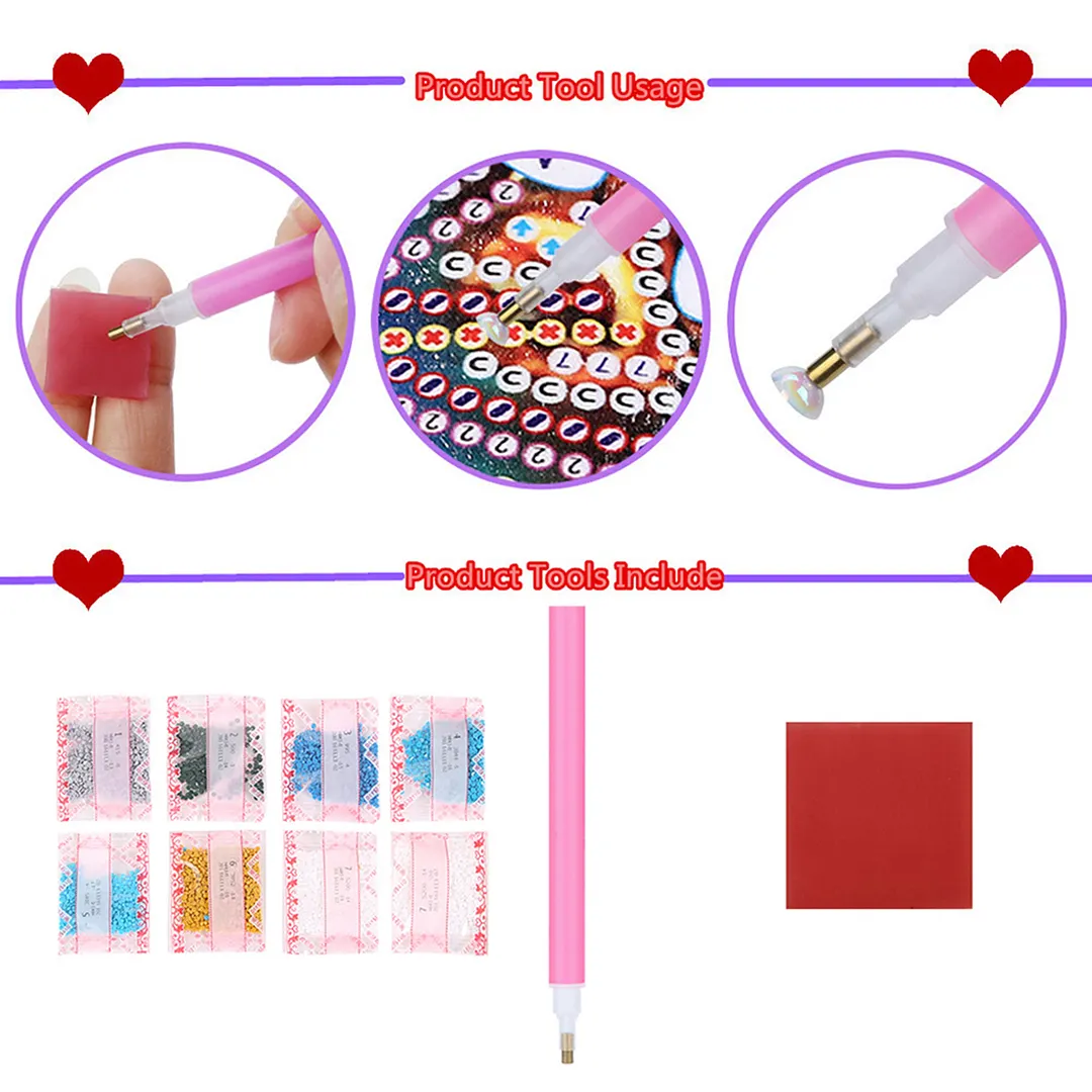 Belief 5D Full Round Drill DIY Diamond Painting Kit for Adults 40x70CM