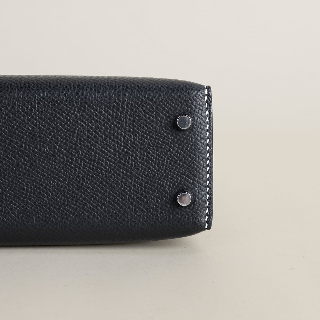 Mini Kelly II Epsom 89 Noir/37 Gold PHW