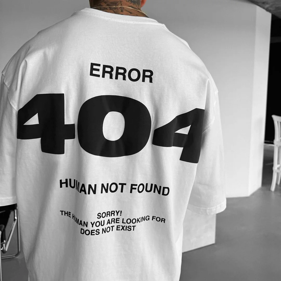 Oversize 404 T-shirt