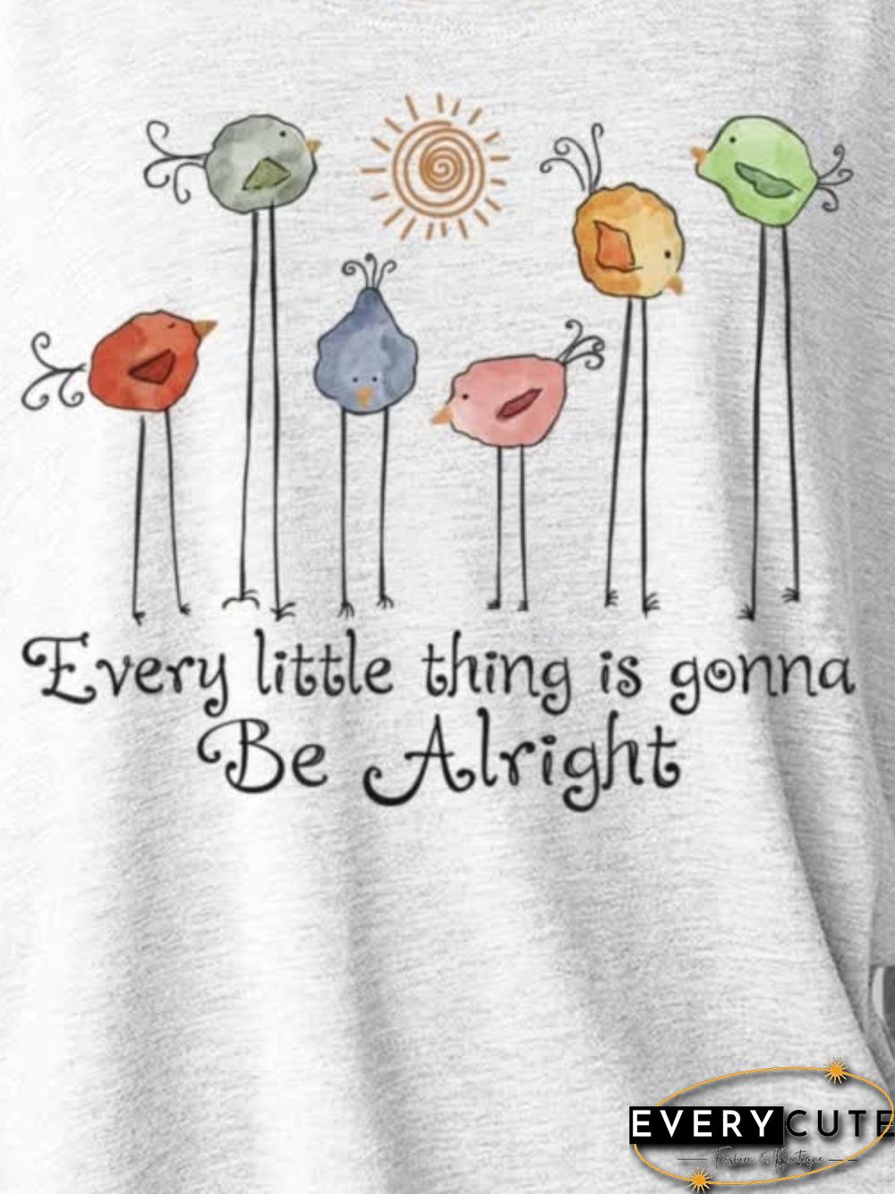 Crew Neck Casual Long Sleeve Tops