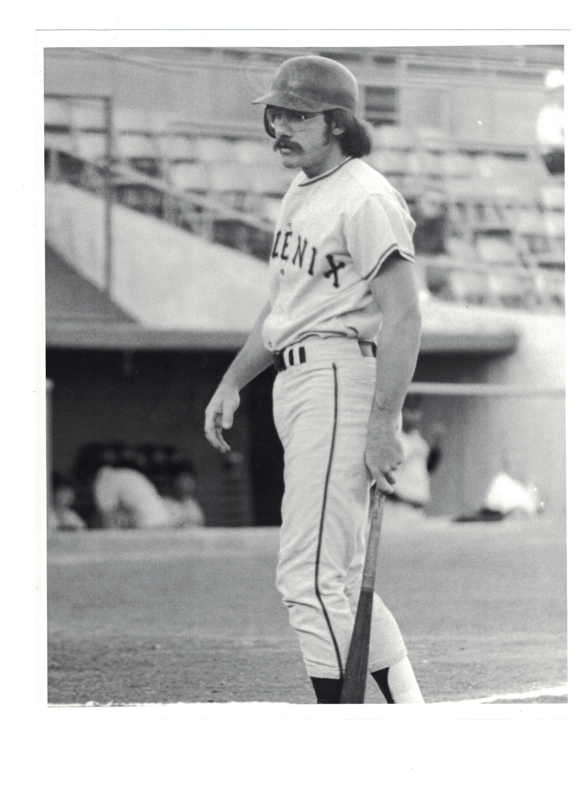 Mike Eden Phoenix Giants 8x10 Vintage Baseball Photo Poster painting RH1