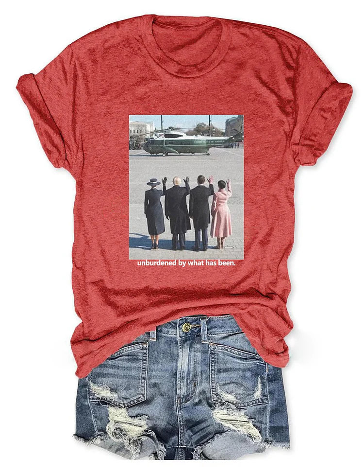 Women's Unburdened By What Has Been T-Shirt