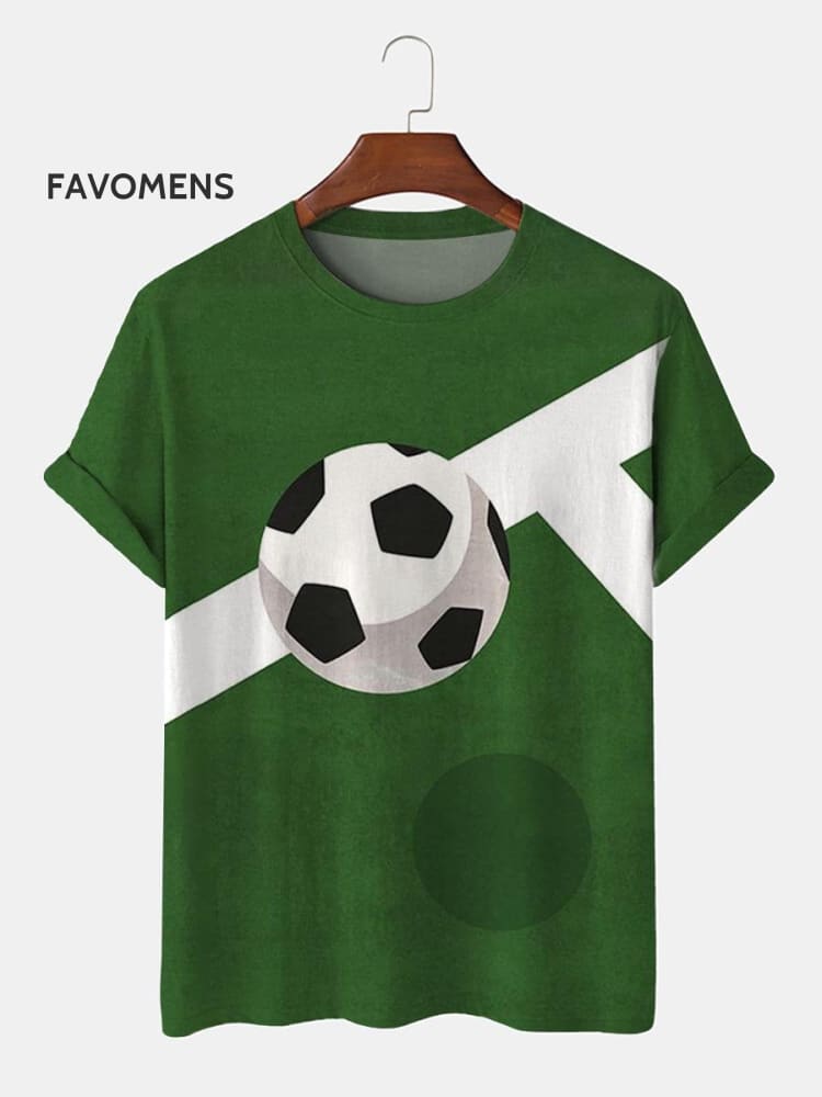 Sports Soccer T-Shirt Multicolor / S
