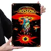 Boston - Panneaux en &eacute;tain m&eacute;tallique(20*30cm/30*40cm) - Musique