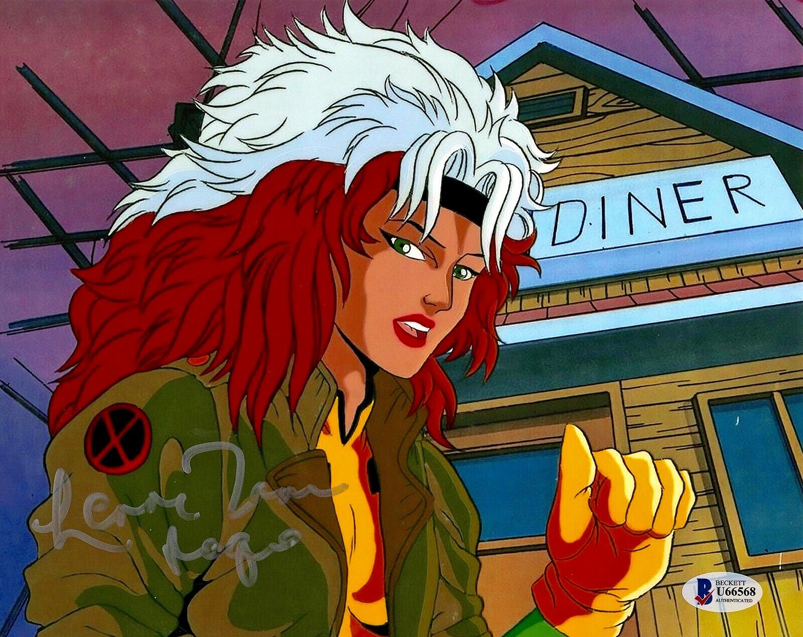 LENORE ZANN Signed AUTOGRAPH 8x10 Photo Poster painting X-MEN: The Animated Series BECKETT CERT