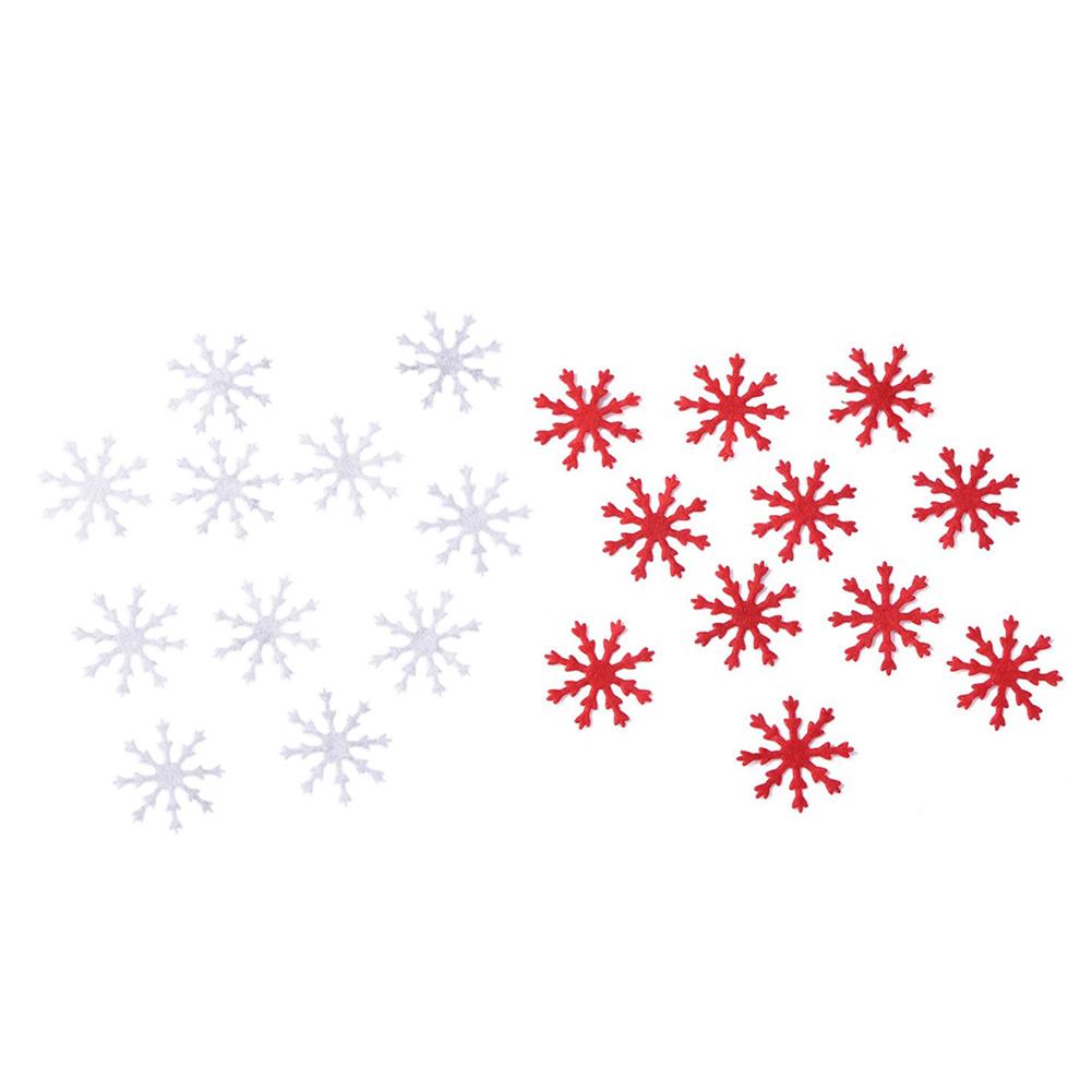 

100pcs Chirstmas Snowflakes DIY Scrapbooking Album Home Party Wedding Decor, White, 501 Original