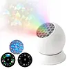 Dynamic Rotating LED Ocean Wave Projector Night Light USB Powered