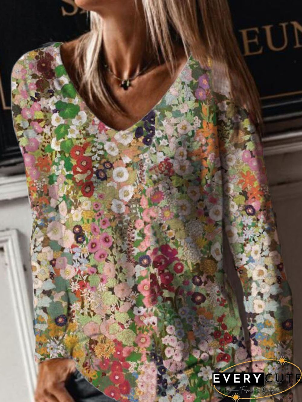 Long Sleeve Boho Tops