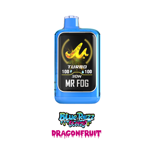 MR FOG NOVA BLUE RAZZ STEEZY DRAGONFRUIT