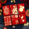 6PCS Chinese New Year Festive Red Packet Envelope