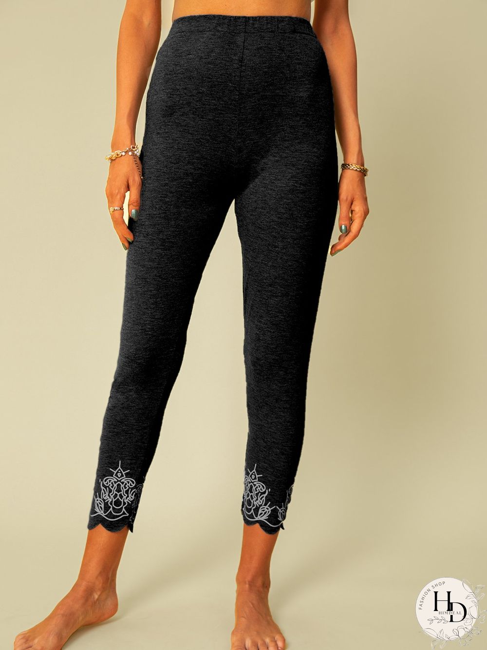 Casual Floral Leggings