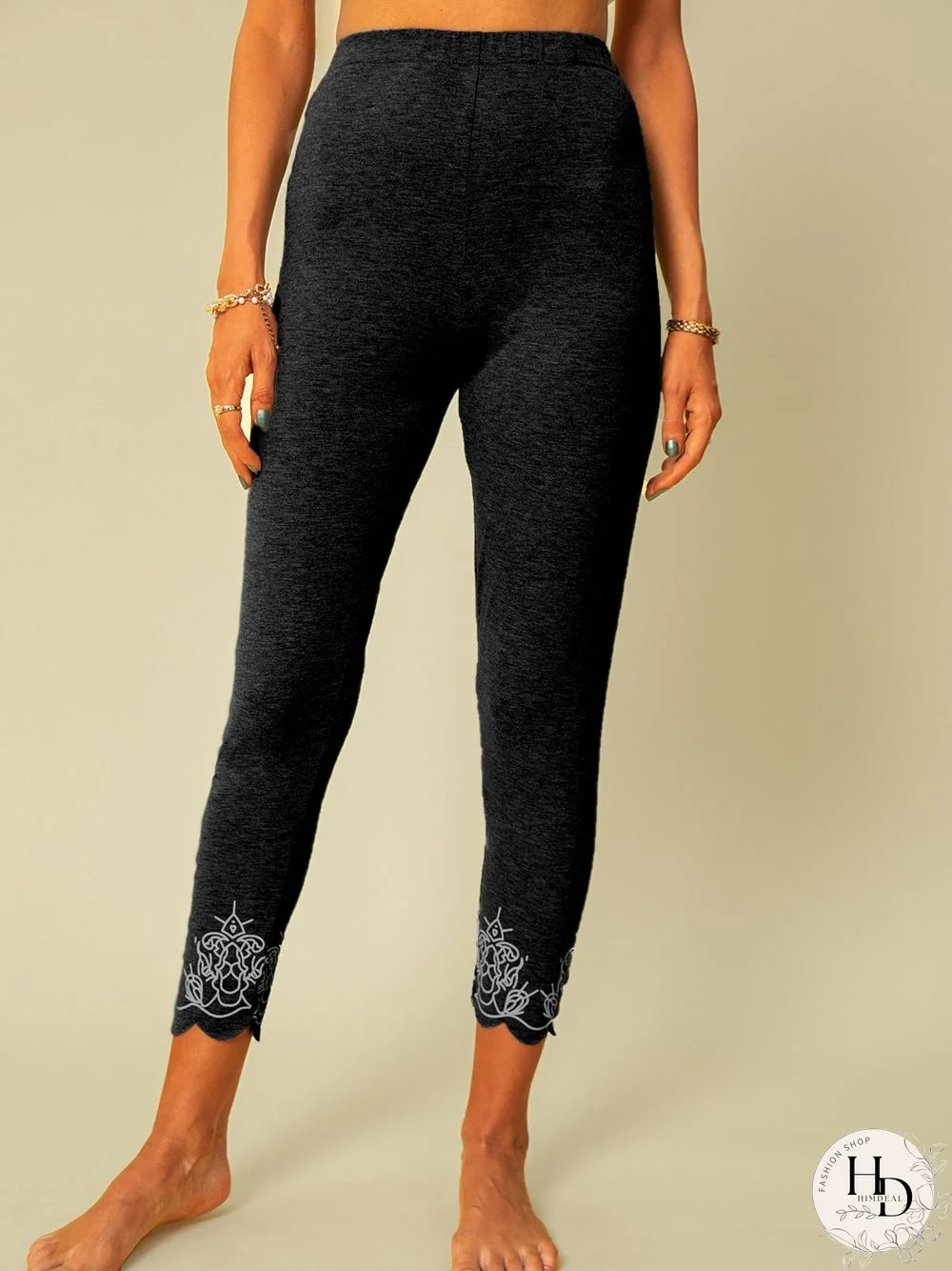 Casual Floral Leggings