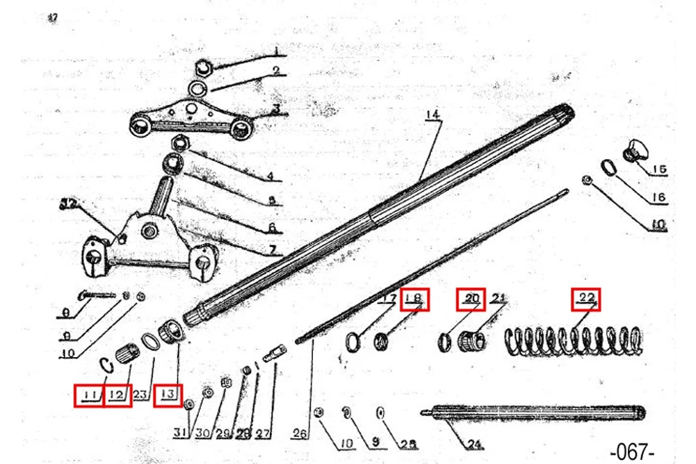 CJ750 Front Fork Repair Kit