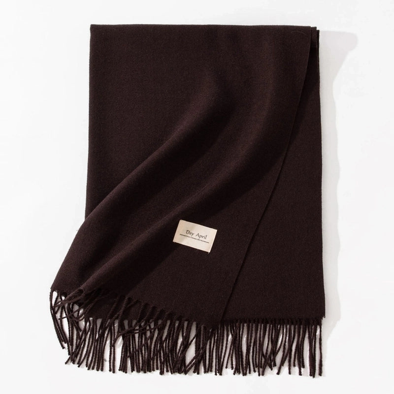 Scarf Winter Warm Windproof Shawl Women’s High-end Korean Style Women’s Cashmere Scarf