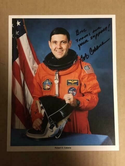 Robert D. Cabana Astronaut Boldly Signed 8x10 Photo Poster painting with COA