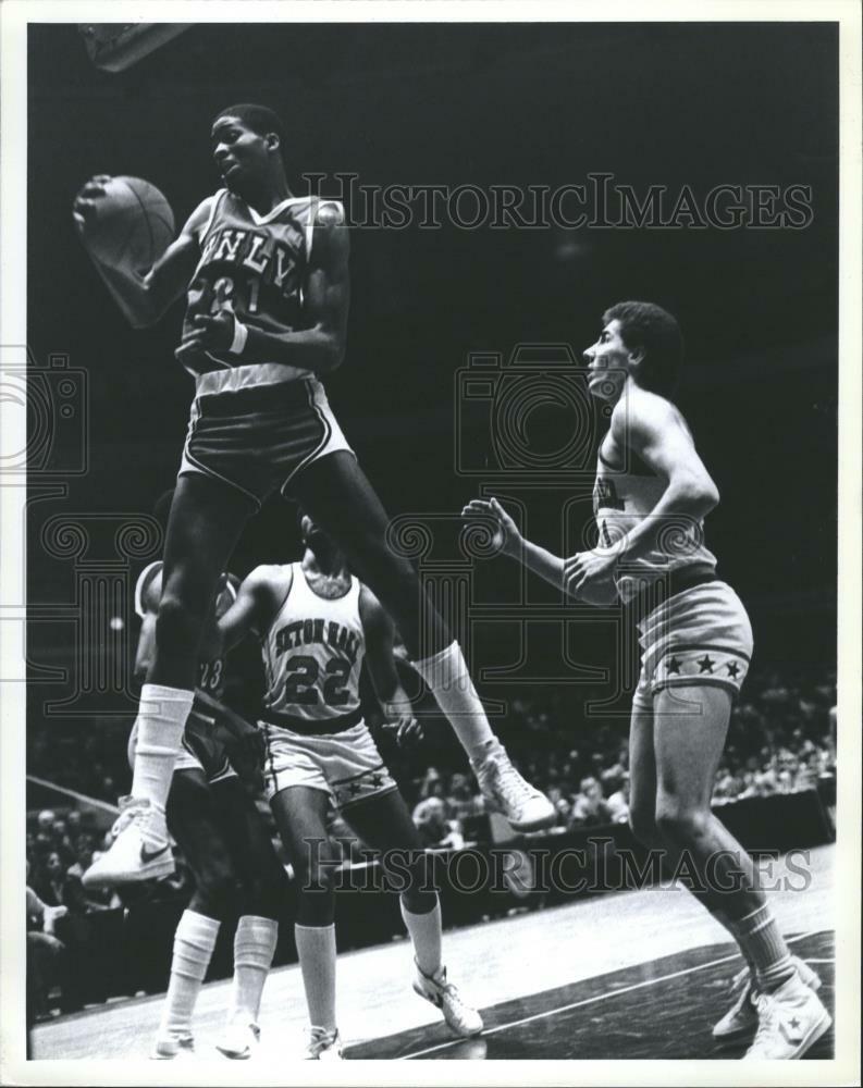 Press Photo Poster painting Rickey Green Basketball Player