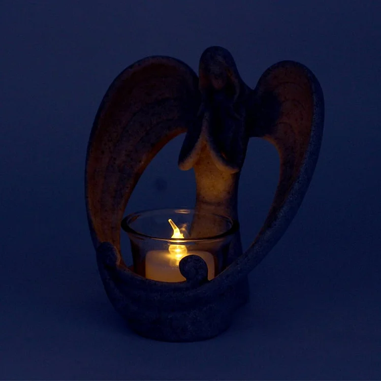 🥫New resin angel candlestick🥫