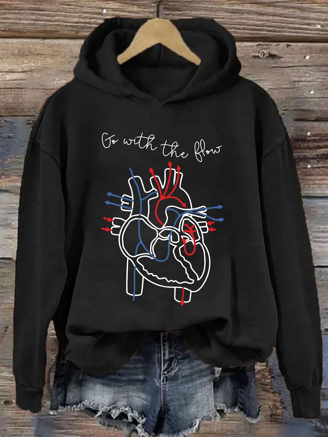 Go With The Flow Hoodie